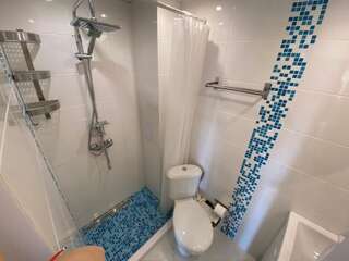 Отель Lilia 2 Hotel Приморско Двухместный номер с 1 кроватью и балконом, вид на море-1